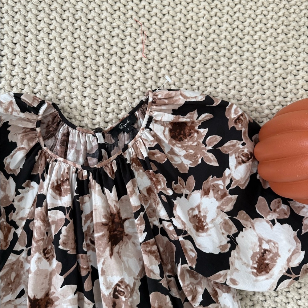 Rails Floral Puff Sleeve Dress - Picture 5 of 5